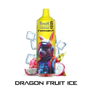 Dragon Fruit Ice – RandM TORNADO & White Rabbit – 9000 puffs