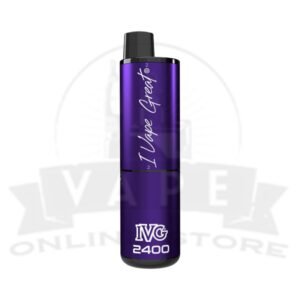 Purple Edition IVG 2400 Puffs Disposable Vape Kit